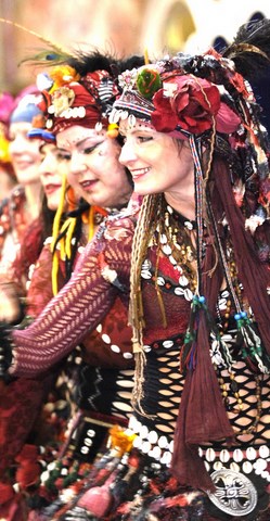 Val, one of the Urban Gypsies dance group