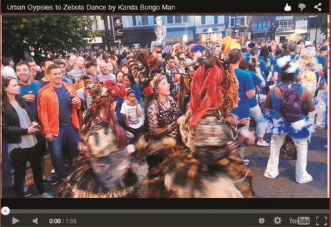 Video clip of the Urban Gypsies