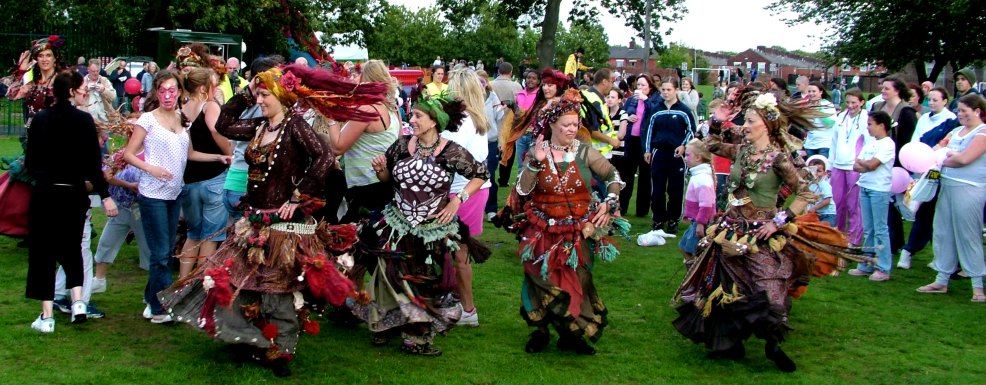 Tribal Belly Dance at the Salford Bank Holiday Festival