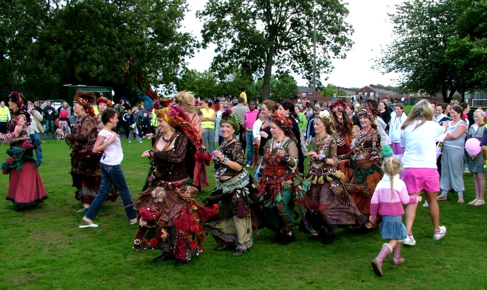 Tribal Belly Dance at the Salford Bank Holiday Festival