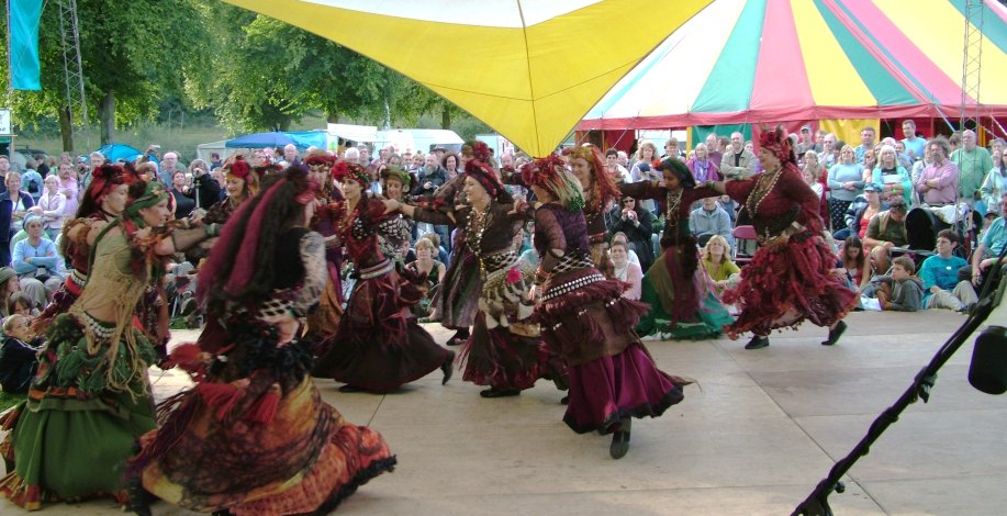 Tribal Belly Dance at the Shrewsbury Folk Festival