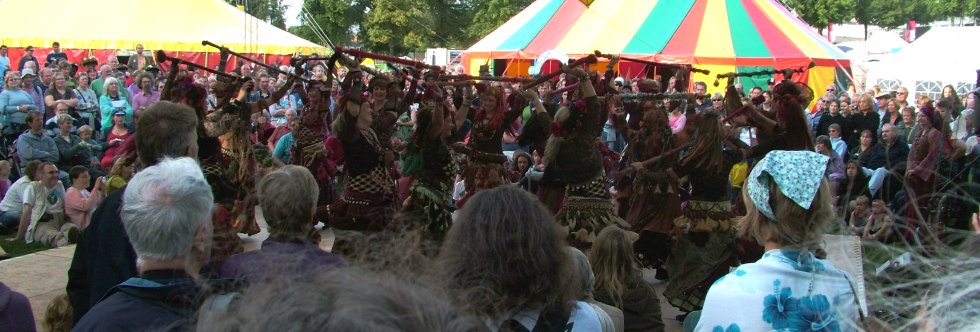 Tribal Belly Dance at the Shrewsbury Folk Festival