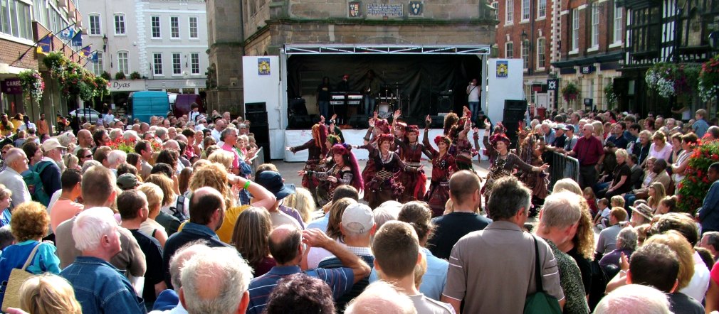 Tribal Belly Dance at the Shrewsbury Folk Festival