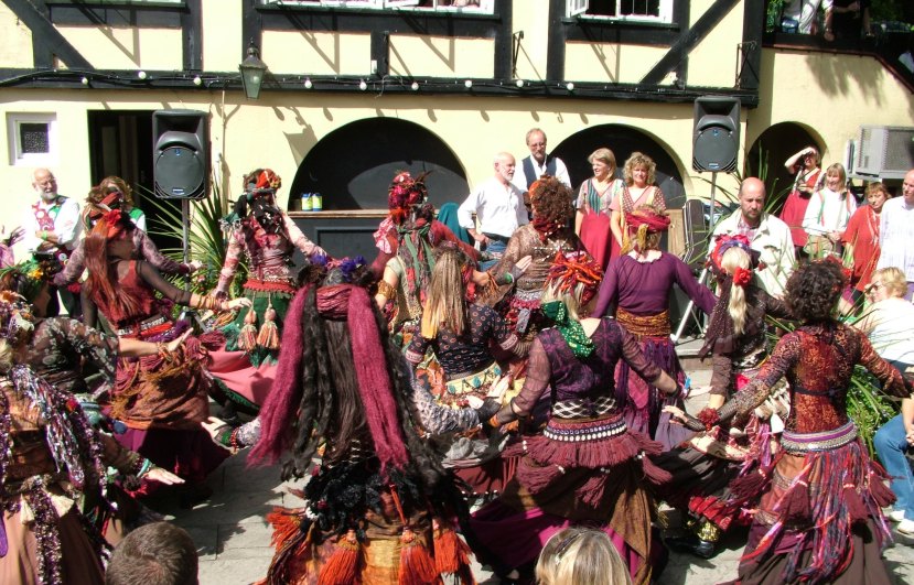 Tribal Belly Dance at the Shrewsbury Folk Festival