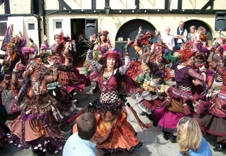 Tribal Belly Dance at the Shrewsbury Folk Festival