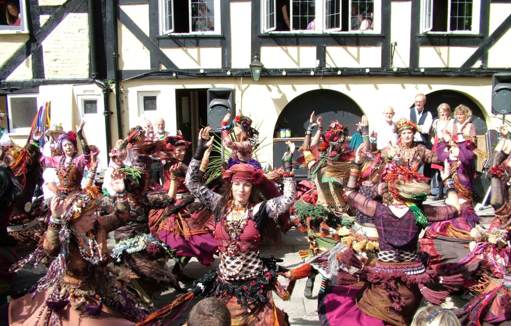 Tribal Belly Dance at the Shrewsbury Folk Festival