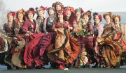 Photo of the Urban Gypsies tribal belly dance group